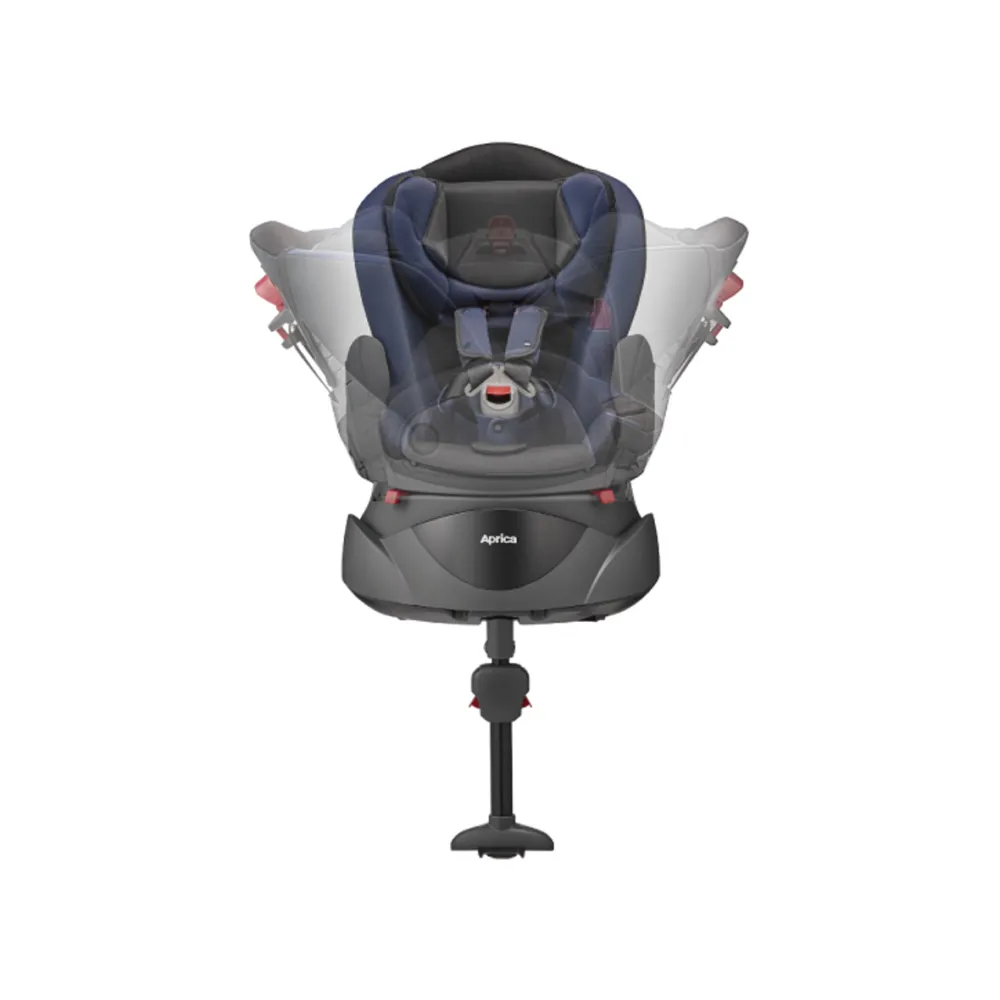【Aprica 愛普力卡】Fladea STD 平躺型嬰幼兒汽車安全臥床椅(贈 長背型汽車皮椅保護墊)