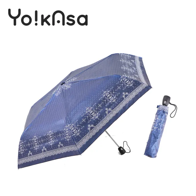 【Yo!kAsa】典雅巴洛克自動開收折傘