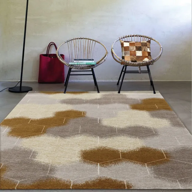 【Ambience】Metropolitan 現代地毯-蜂格(180x270cm)