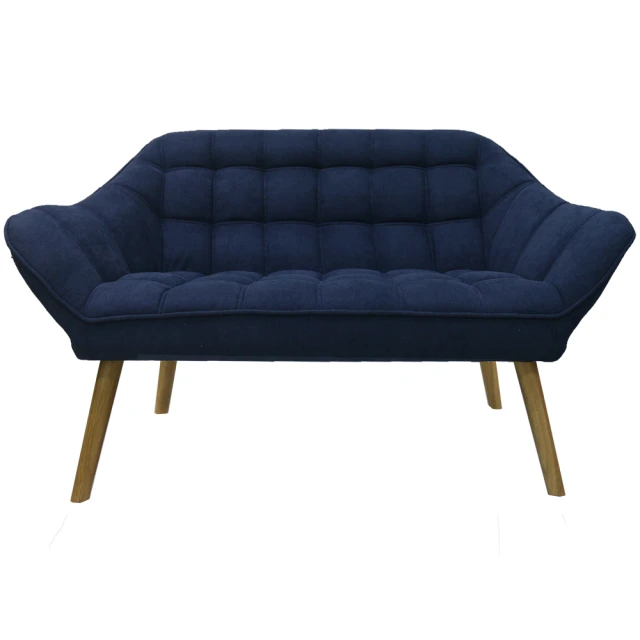 IDEA 泰勒簡約亞麻布飽滿雙人座沙發/布沙發(2色任選)評