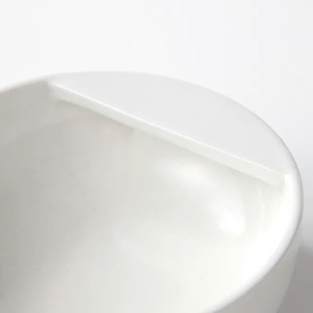【MUJI 無印良品】米白瓷置杓碗