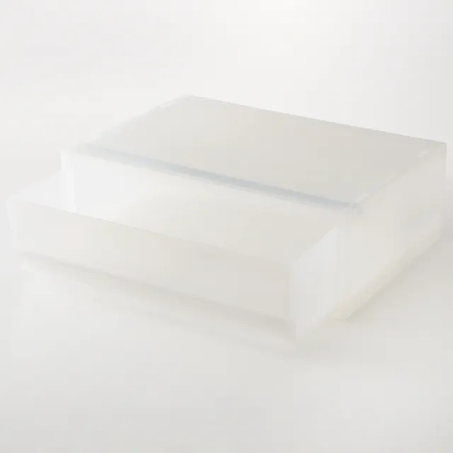 【MUJI 無印良品】PP資料盒/橫式/淺型