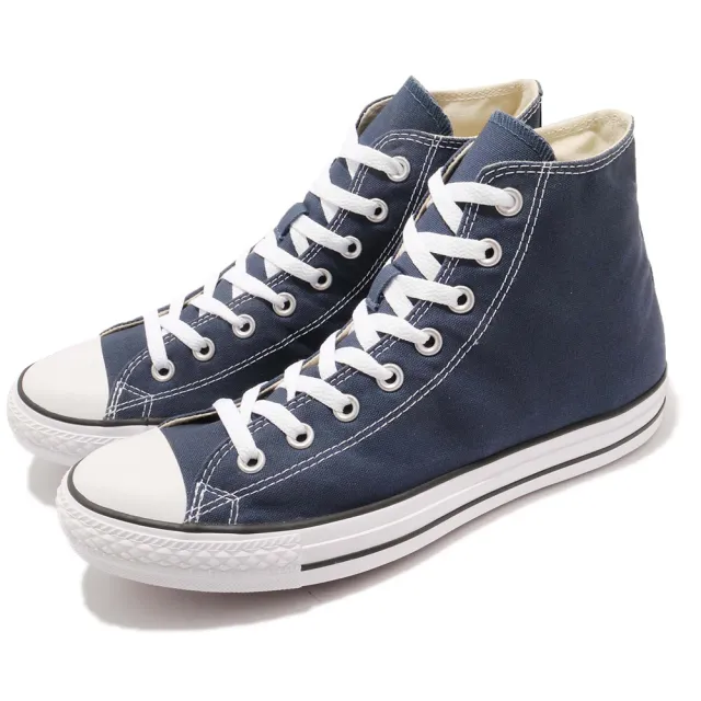 【CONVERSE】帆布鞋 All Star 高筒 男鞋 女鞋 基本款 情侶鞋 深藍 白 休閒鞋(M9622C)