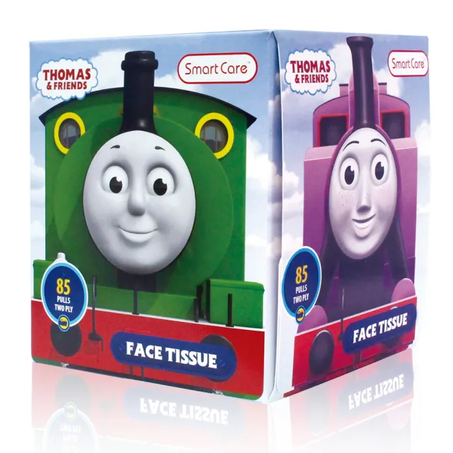 【Thomas&Friends】盒裝面紙(85抽)