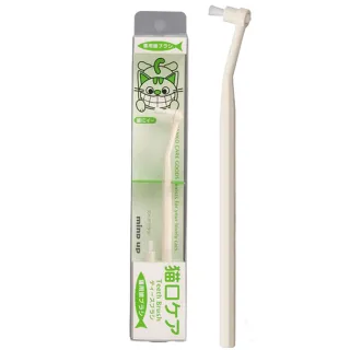 【日本 Mind Up】貓咪複雜齒專用牙刷B02-003(寵物牙刷 寵物牙膏 寵物潔牙)