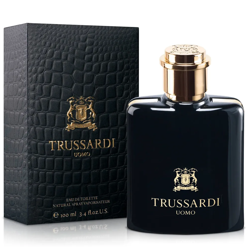 【Trussardi 楚沙迪】Uomo 男性淡香水100ml(專櫃公司貨)