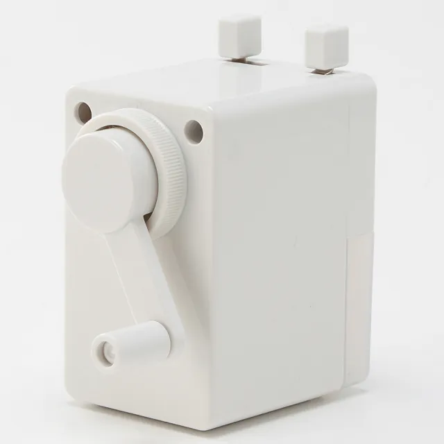 【MUJI 無印良品】手動削鉛筆機/小.淺灰