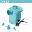 【INTEX 原廠公司貨】110V家用電動充氣幫浦_充洩二用-水藍色(58639)