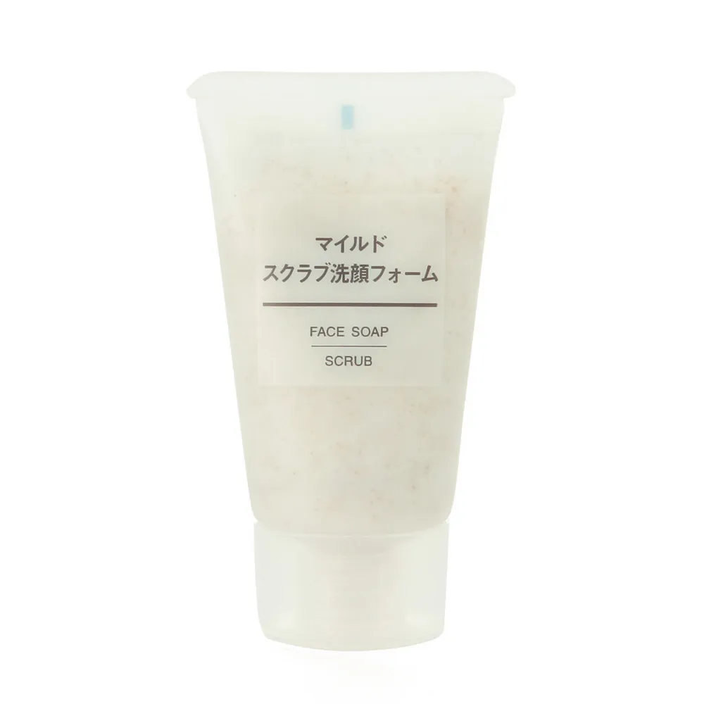 【MUJI 無印良品】攜帶用MUJI溫和去角質洗面乳/30g