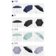 【傘霸】超輕量迷你黑膠五折雨傘(七色可選)