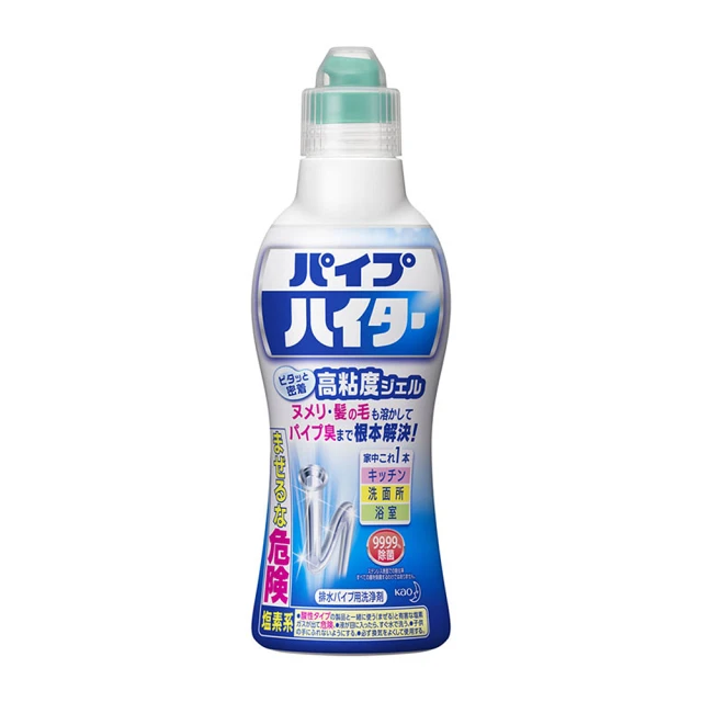 日本花王高黏度衛浴/廚房水管清潔凝膠500g(2入)