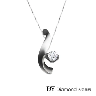【DY Diamond 大亞鑽石】18K金 0.20克拉 時尚造型鑽墜