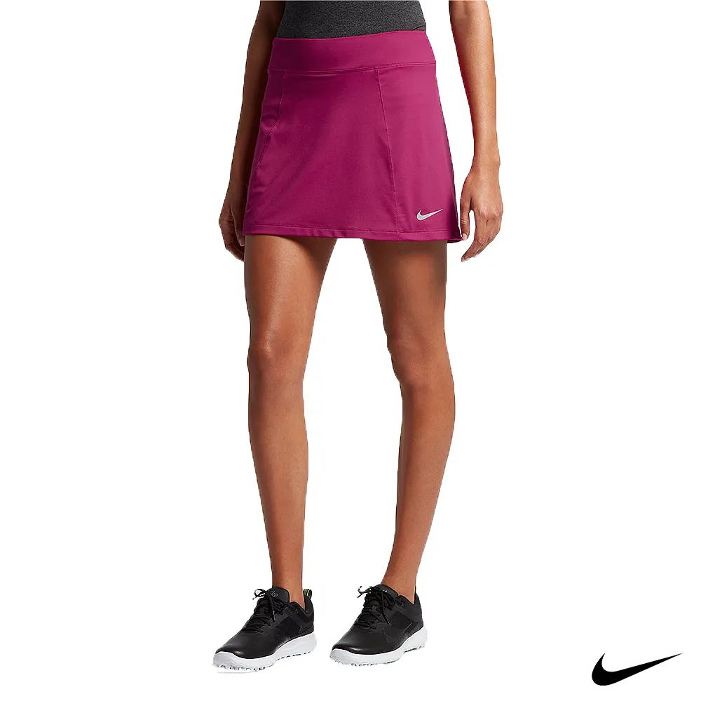 【NIKE GOLF】Nike Golf 女 高爾夫運動短褲裙 桃 831485-607