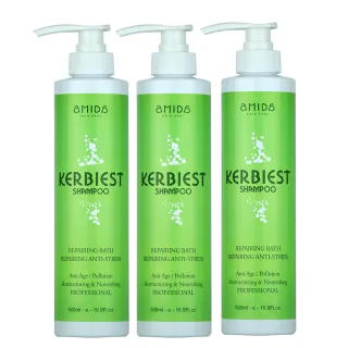 【Amida 蜜拉】葉綠素洗髮精三瓶組(500ml*3)