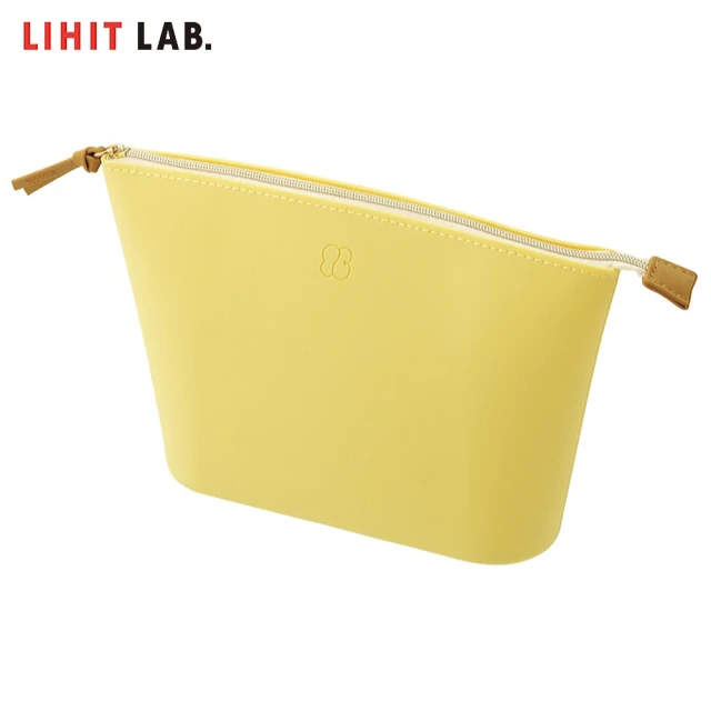 【LIHIT LAB】A-7736-5  時尚隨身袋-L(黃色)