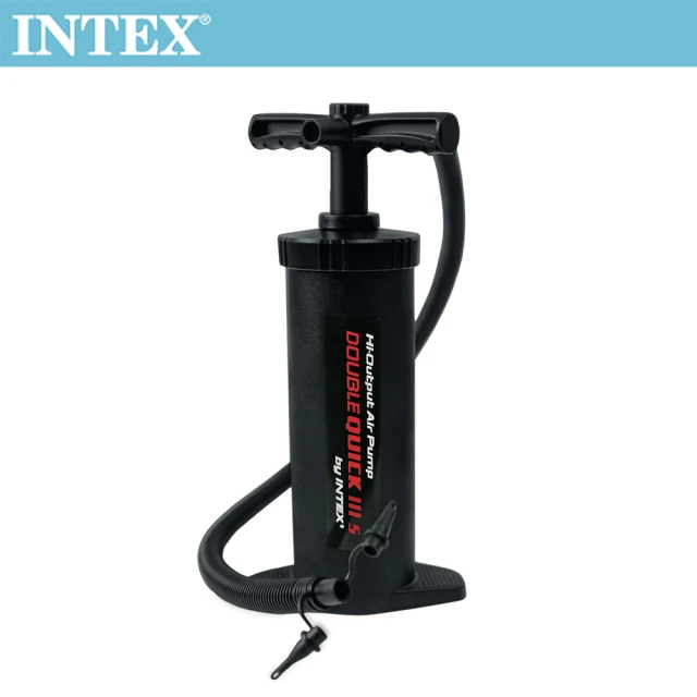 【INTEX】手壓充氣幫浦/打氣筒_快速三代-高37cm(68605)