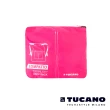 【TUCANO】COMPATTO 超輕量折疊收納防水束口袋(粉紅)