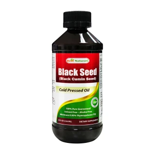 【美國BEST NATURALS】冷壓初榨黑種草籽油Black Seed Oil 1瓶(236ml/瓶)