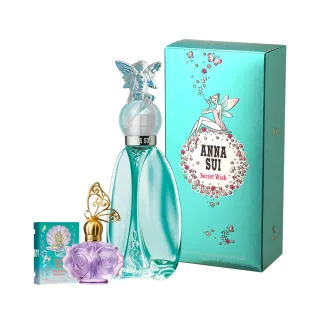 【ANNA SUI 安娜蘇】許願精靈淡香水50ml(贈隨機小香*1+針管*1.專櫃公司貨)