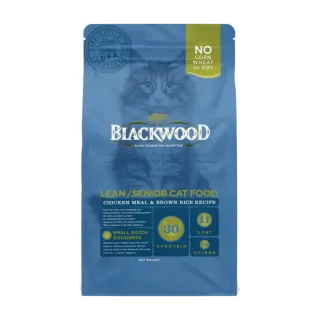 【BLACKWOOD 柏萊富】特調成貓低卡保健配方（雞肉+糙米）4磅/1.82kg