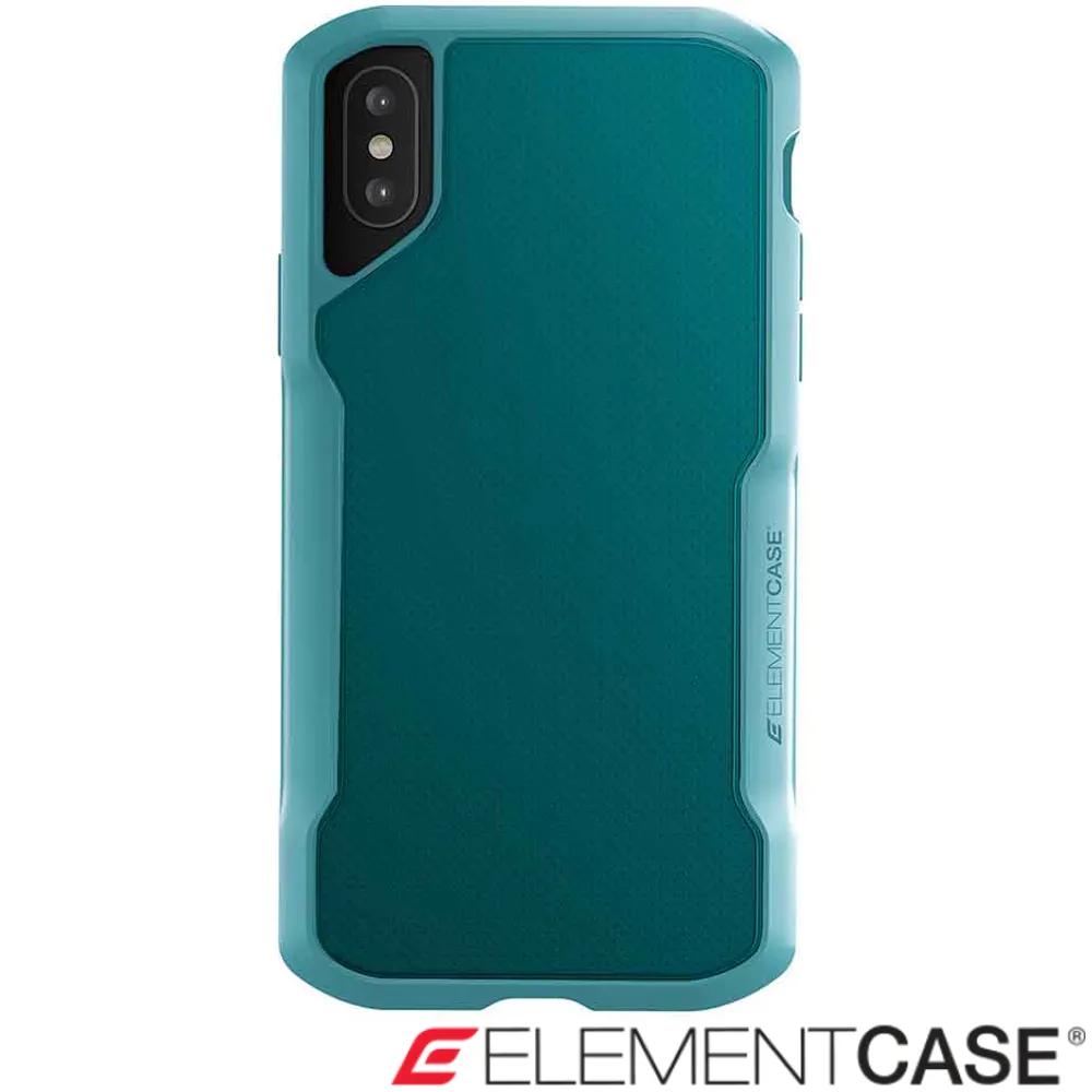 【美國 Element Case】iPhone XS Max Shadow(流線手感防摔殼 - 綠)