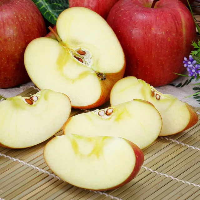【愛蜜果】日本青森蘋果6顆 #28品規分裝禮盒X1盒(約2公斤+-5%/盒_ 蜜富士蘋果)