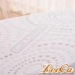 【LooCa】銀離子抗菌3-6cm薄床墊布套-拉鍊式(加大6尺-速達)