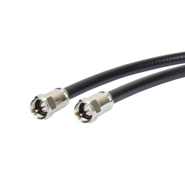 【TOWNWARD 大城科技】RG-6 同軸電纜線附接頭 2M(5C2V/無線電視/有線電視/型號:CF-6002)