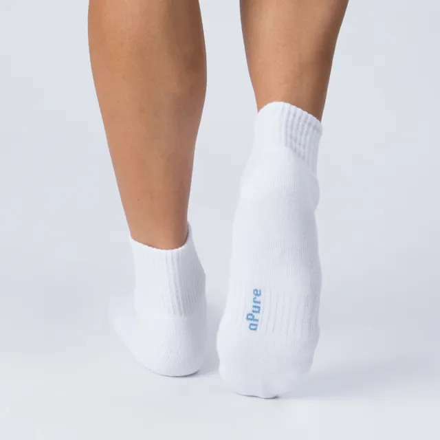 【aPure】PureSocks除臭襪-多功吸濕排汗科技運動襪(白)