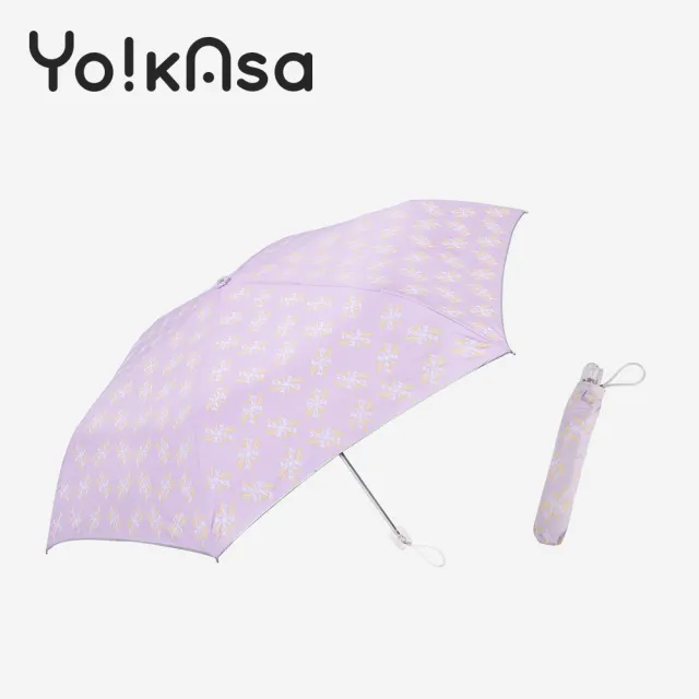 【Yo!kAsa】防曬日系花漾手開折傘