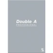 【Double A】膠裝筆記本-辦公室系列-DANB12166(灰/A5/10本裝)