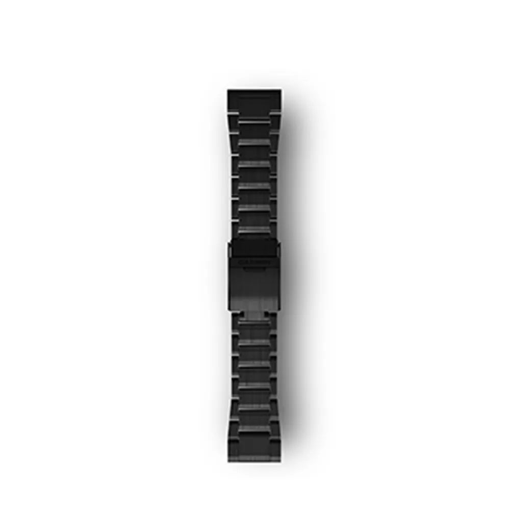 【GARMIN】QUICKFIT 26mm DLC鍍膜鈦合金錶帶