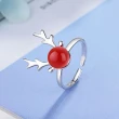 【Angel】氣質麋鹿典藏珍珠戒指(典藏2色可選)