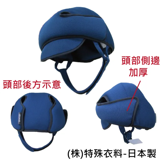 【感恩使者】頭部保護帽 C型後方加強 D型側邊加強 (W0432與W0433)(網狀素材保護帽 透氣 不分年齡 日本製)