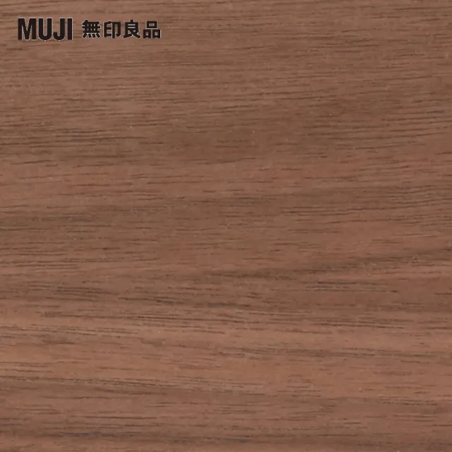 【MUJI 無印良品】自由組合/胡桃/5層3列開放追加棚(大型家具配送)
