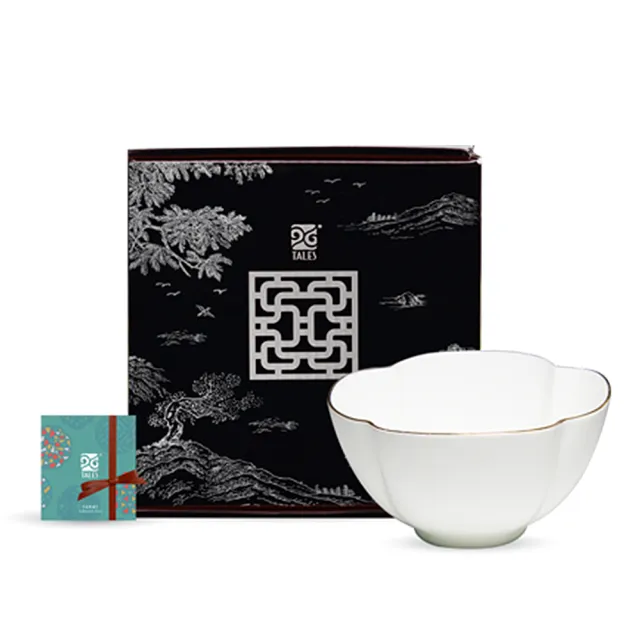 【TALES 神話言】花窗舞影-冰玉丁香．碗(文創 禮品 禮物 收藏)