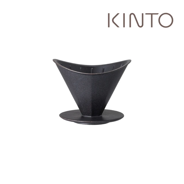 【Kinto】OCT八角陶瓷濾杯-4杯-黑