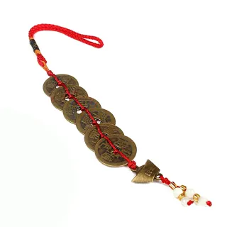 【好運旺旺來】招財化煞元寶六帝錢1串-特惠2入組