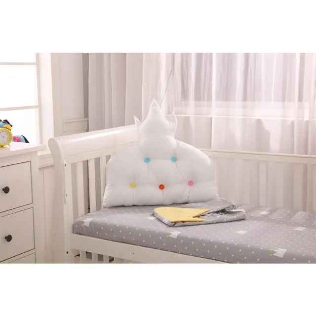 【HA Baby】嬰兒床專用-6件套組(適用 長x寬120cmx70cm嬰兒床型   嬰兒床床包、嬰兒床床單)