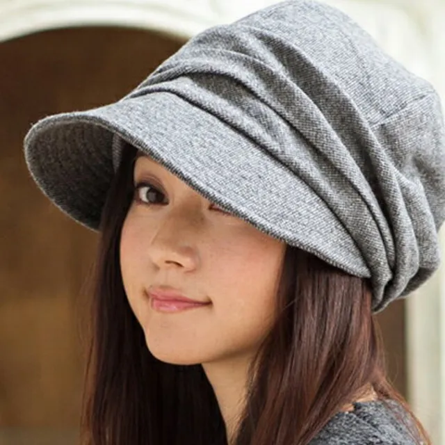 【QUEENHEAD】日系360度美抗寒保暖抗UV帥氣小顏帽(灰色)