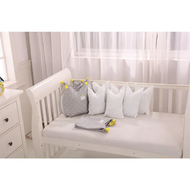 【HA Baby】嬰兒床專用-4件套組(適用 長x寬130cmx70cm嬰兒床型   嬰兒床床包、嬰兒床床單)
