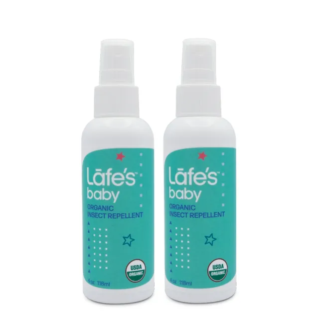 【Lafes organic】有機嬰兒防蚊液 118mlx2(原廠公司貨)