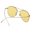 【VEDI VERO】飛官款 變色 太陽眼鏡VE880(金色)