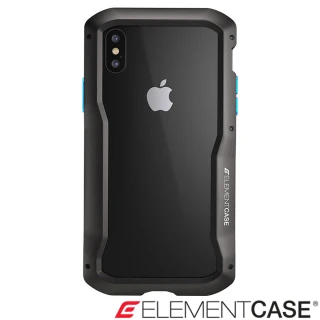 【美國 Element Case】iPhone XS / X VAPOR-S(高階金屬防摔殼-黑)
