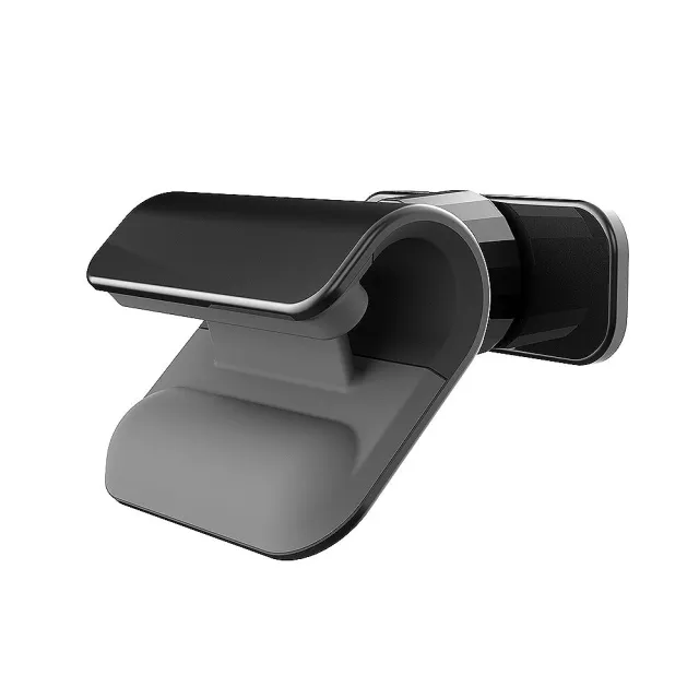 3D Air 阿基米德重力槓桿固定可旋轉黏貼車用/手機支架(黑色)