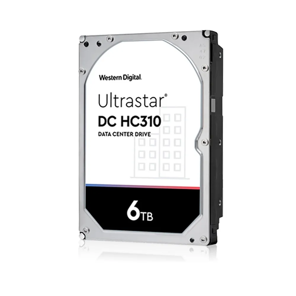 【WD 威騰】Ultrastar DC HC310 6TB 3.5吋 7200轉 256MB 企業級內接硬碟(HUS726T6TALE6L4)