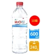 【H2O】water純水600mlx24入x10箱(共240入)