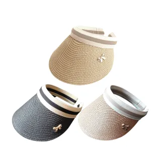 【Conalife】戶外時尚遮陽防曬草帽(2入)