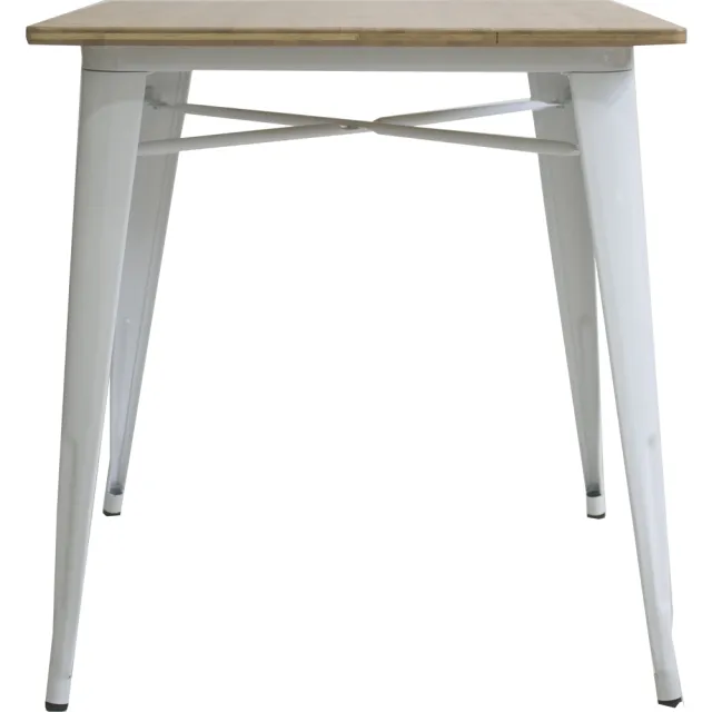 【YOI傢俱】工業風方桌 餐桌/工作桌/咖啡桌 黑白2色可選(YSA-1101)