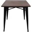 【YOI傢俱】工業風方桌 餐桌/工作桌/咖啡桌 黑白2色可選(YSA-1101)